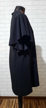 Sukienka czarna ozdobne rękawy Mohito XXS XS S