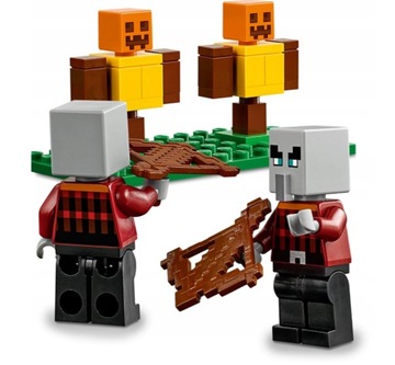 KLOCKI LEGO MINECRAFT KRYJÓWKA ROZBÓJNIKÓW 21159