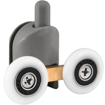 ROLKI do kabiny prysznicowej podwójne kółka 23 mm