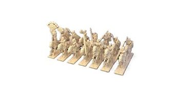 Skeleton Cavalry Spear, Tomb Kings Army, Warmaster 10 mm