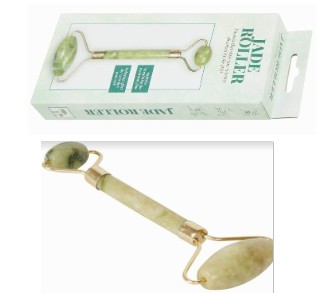 ROLLER WAŁEK Jadeitowy do Masażu Twarzy 2w1