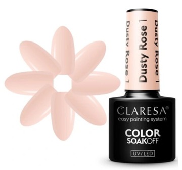 CLARESA LAKIER HYBRYDOWY DUSTY ROSE 1