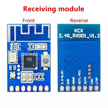 Styl modułu odbiorczego Moduł audio bezprzewodowy RF +6dbm