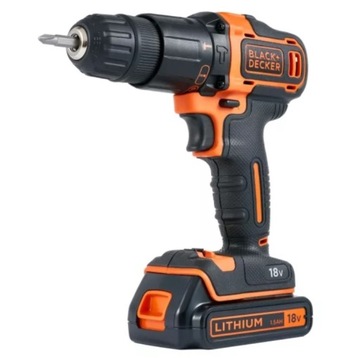 WKRĘTARKA UDAROWA 18 V Z TORBĄ BLACK&DECKER