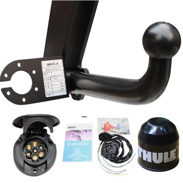Hak Holowniczy Toyota Yaris 2005-2011 + Wiązka 7 pin THULE
