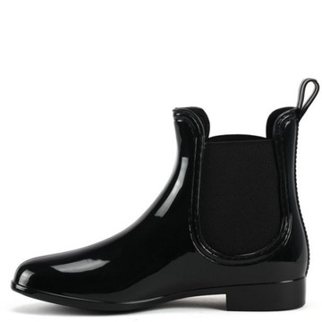 ЧЕРНЫЕ ОКРАШЕННЫЕ ботинки челси, размер 39