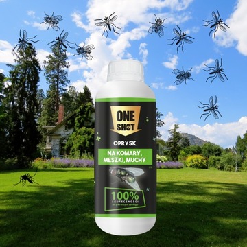OPRYSK NA KOMARY MUCHY KONCENTRAT 1L UTRWALACZ