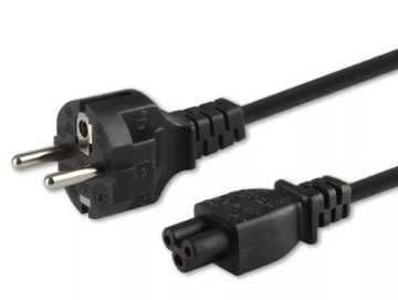 KABEL PRZEWÓD ZASILAJĄCY DO ZASILACZA LAPTOPA KONICZYNKA 1,8m