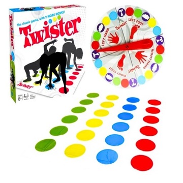Семейная игра Twister Party, отличная аркадная игра, коврик для вечеринки