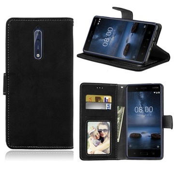 Nokia 8 Etui Pokrowiec Portfel Podpórka