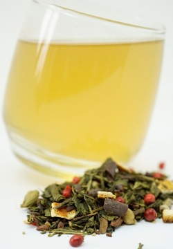 ARKTYCZNY OGIEŃ 100g herbata zielona SENCHA mniamm