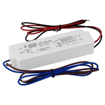 MEAN WELL ZASILACZ DO LED WODOODPORNY LPV-35-24