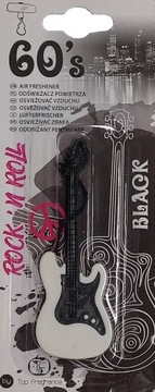 ZAPACH SAMOCHODOWY ZAWIESZKA GITARA BLACK 60 DNI