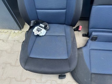 BMW 1 E87 PODPORA POHOVKA ZADNÍ PÁSY MODRÝ