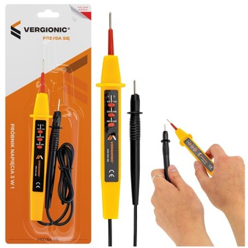 Próbnik Tester Napięcia AC110-380V/DC 150-500V 3w1