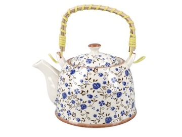 Ceramiczny Czajnik z zaparzaczem Dzbanek 900ml