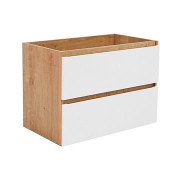 SZAFKA ŁAZIENKOWA POD UMYWALKĘ 80 CM MONAKO WHITE