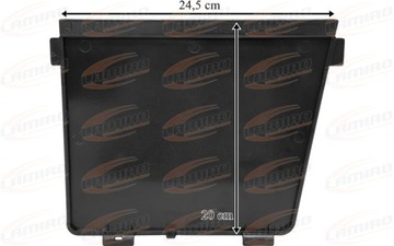 ЗАСЛОНКА КОРПУСА ЛЕВОЙ ПОДУШКИ SCANIA S/R