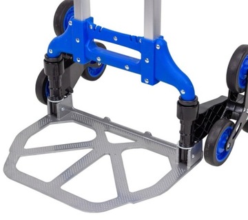 Складная коляска-платформа с телескопической ручкой 80 кг.