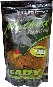 Zanęta Traper Method FEEDER READY 750G WANILIA 001