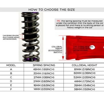 2X РЕЗИНА ЖЕСТКОСТИ МЕЖДУ ВИТКАМИ ПРУЖИНЫ 16MM 39MM