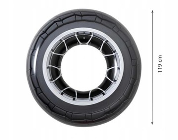 Надувное колесо, шина 119 см.