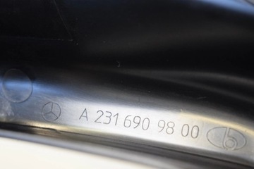 MERCEDES-BENZ SL R231 2017 JINÉ DÍLY INTERIÉR VOZIDLA