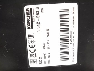 PAROWNICA KARCHER IPX 4