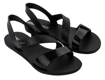 Sandały damskie czarne eleganckie IPANEMA Vibe Sandal 82429-AJ078 39