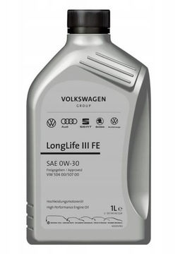 Oryginalny olej VW LongLife III 0W30 504.00/507.00