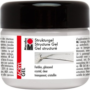 Marabu Structure Gel - teksturowany żel