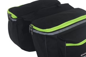 Сумка на багажник велосипеда Pannier с двумя отделениями Codura Продукт компании Polish Convey