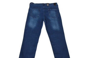 DUŻE DŁUGIE spodnie Clubing jeans 92cm L38