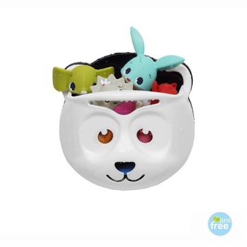 Контейнер для игрушек PANDA + косметичка + игрушки