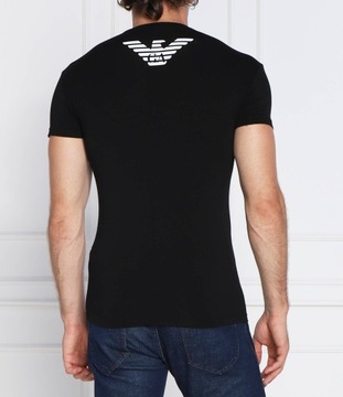 EMPORIO ARMANI UNDERWEAR T-shirt męski czarny r XL