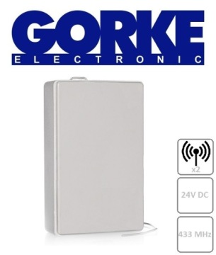 RSU-K02/24V/H2 BEZPRZEWODOWY RADIOWY ODBIORNIK PRZEKAŹNIK 2 KANAŁY GORKE