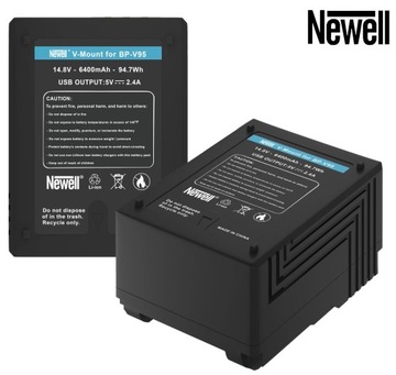 Аккумулятор Newell BP-V95 SLIM V-Mount