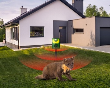 УЛЬТРАЗВУКОВОЙ ОТПУСКАТЕЛЬ КУНИЦЫ ОТ МУЖЧИН БЕЗ ВРЕДИТЕЛЕЙ ПЛАМЯ ГАРД