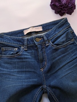 Marc Jackobs LOU Skinny granatowe spodnie jeansowe rurki XS R.24
