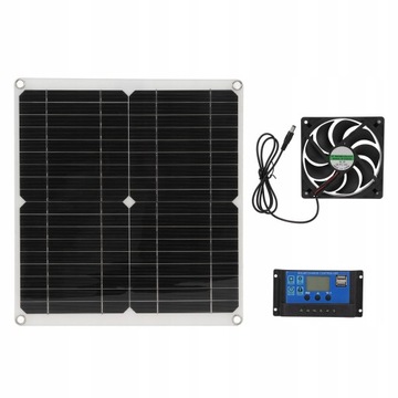 WENTYLATOR PANEL SOLARNY SŁONECZNY 25W