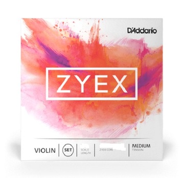 Struny Do Skrzypiec 4/4 D'Addario ZYEX Medium