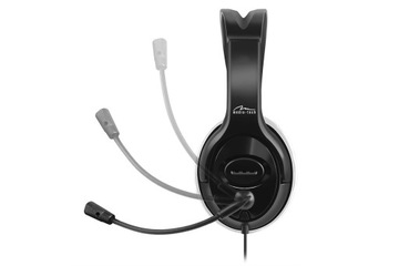 SŁUCHAWKI EPSILION USB Media-Tech stereo z mikrofonem i pilotem na kablu