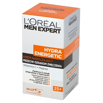 L'Oreal Paris Men Expert Hydra Energetic 25+ 50мл