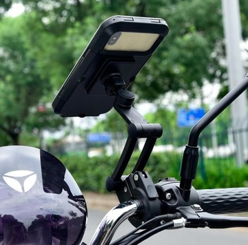 Водонепроницаемый ДЕРЖАТЕЛЬ ДЛЯ ВЕЛОСИПЕДА ЧЕХОЛ ДЛЯ ТЕЛЕФОНА РЕГУЛИРОВКА РУЛЯ СМАРТФОНА