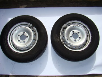 2x Felga 16'' Master 3 i 4 5x130 + opony Firestone Vanhawk 225/65/R16C 8mm