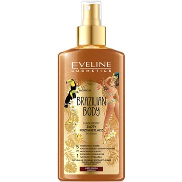 EVELINE BRAZILIAN ZŁOTY ROZŚWIETLACZ CIAŁA 150ML