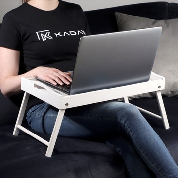 СТОЛ ДЛЯ ЗАВТРАКА ДЛЯ НОУТБУКА ДЛЯ КРОВАТИ ПОДДОН ДЛЯ ЗАВТРАКА, БЕЛЫЙ
