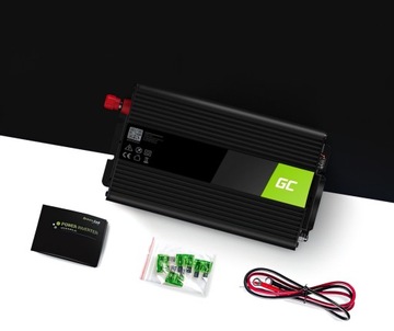 Преобразователь GREEN CELL с 12 В на 230 В, 1000 Вт/2000 Вт