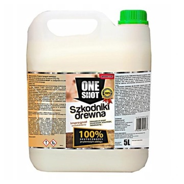 One Shot Impregnat Do Drewna 5L owadobójczy