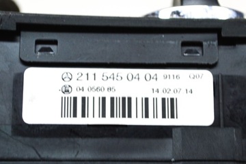 MERCEDES-BENZ E T-MODEL S211 280 JEDNOTKA ŘÍDÍCÍ PŘEPÍNACÍ REDUKTOR